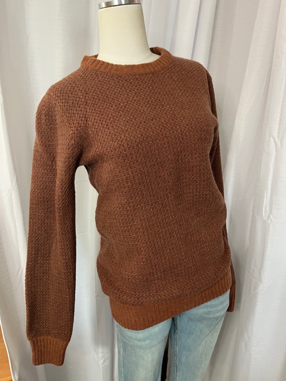 Bridge and Burn Brighton Sweater in Rust